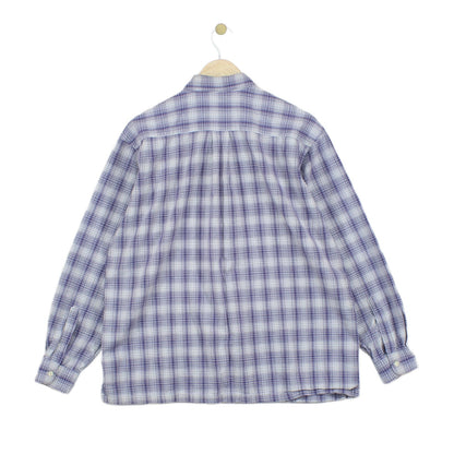 Mens Plaid Shirt Made In Portugal  Long Sleeve