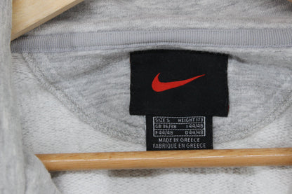 Mens 1/4 Zip Sweatshirt Oversized Swoosh Athletic