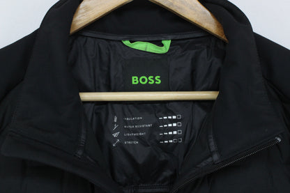 Mens Quilted Jacket Water Resistant Lightweight