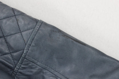 Womens Leather Jacket Biker Full Zip