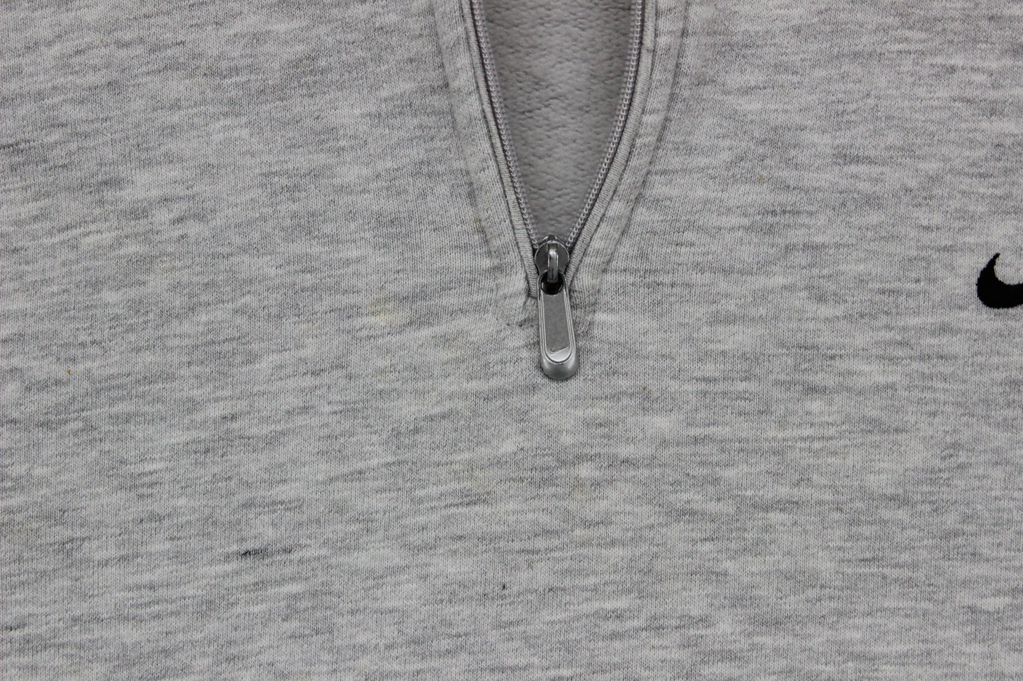 Mens 1/4 Zip Sweatshirt Oversized Swoosh Athletic