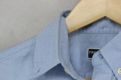Mens Oxford Shirt Button Down Long Sleeve