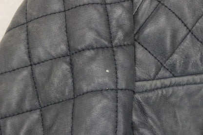 Womens Leather Jacket Biker Full Zip