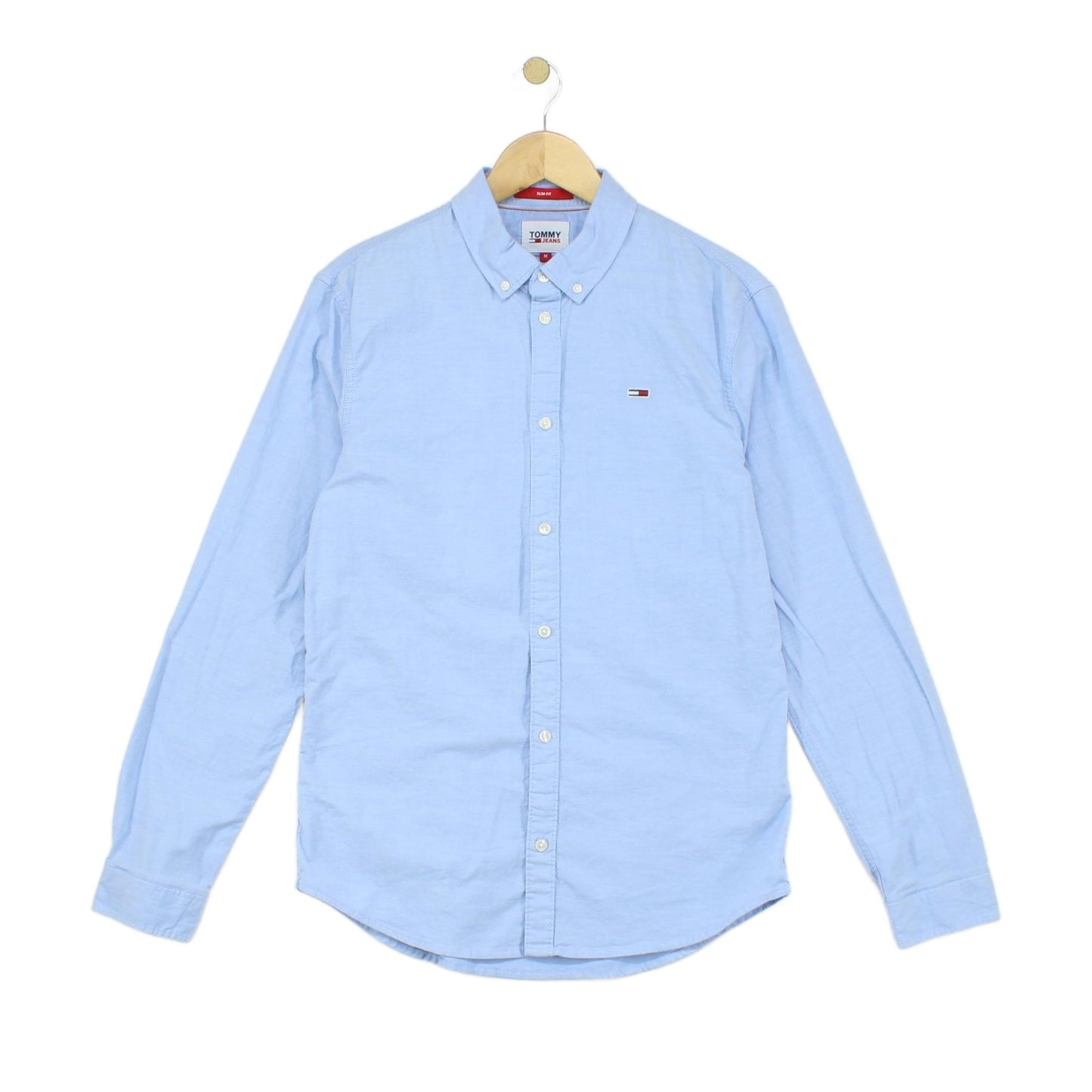 Mens Shirt Long Sleeve Button Up Slim Fit