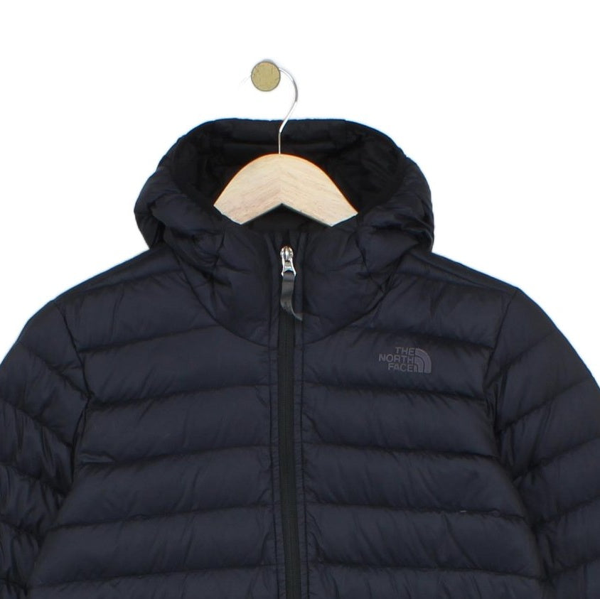 Boys 550 Down Quilted Jacket Hooded Full Zip