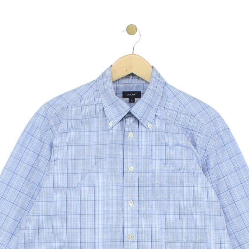 Mens Plaid Shirt Button Down Long Sleeve