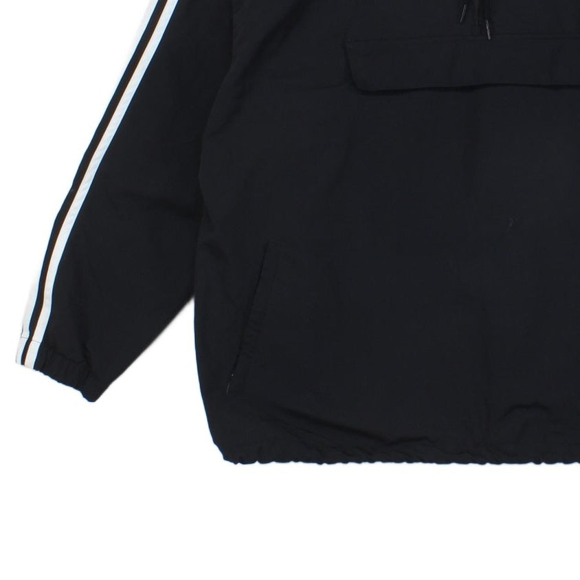 Mens Anorak Jacket Striped 1/4 Zip Lightweight