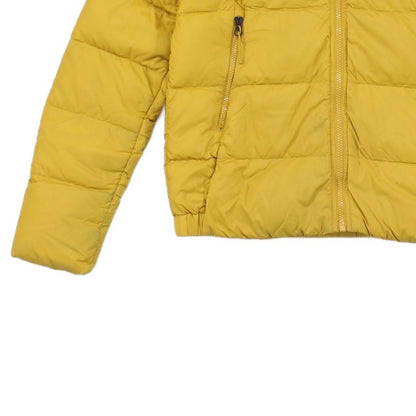 Womens Quilted Jacket Down Hooded Full Zip Winter