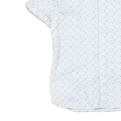 Mens Patterned Shirt Short Sleeve Lightweight