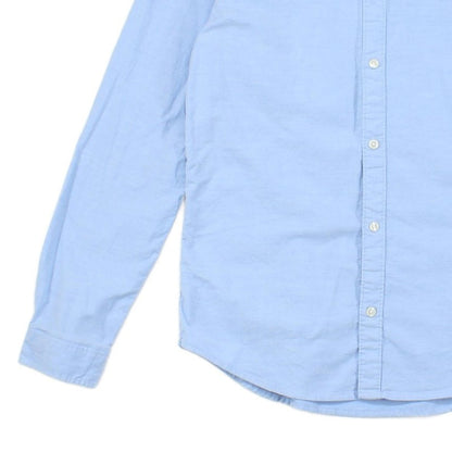 Mens Shirt Long Sleeve Button Up Slim Fit