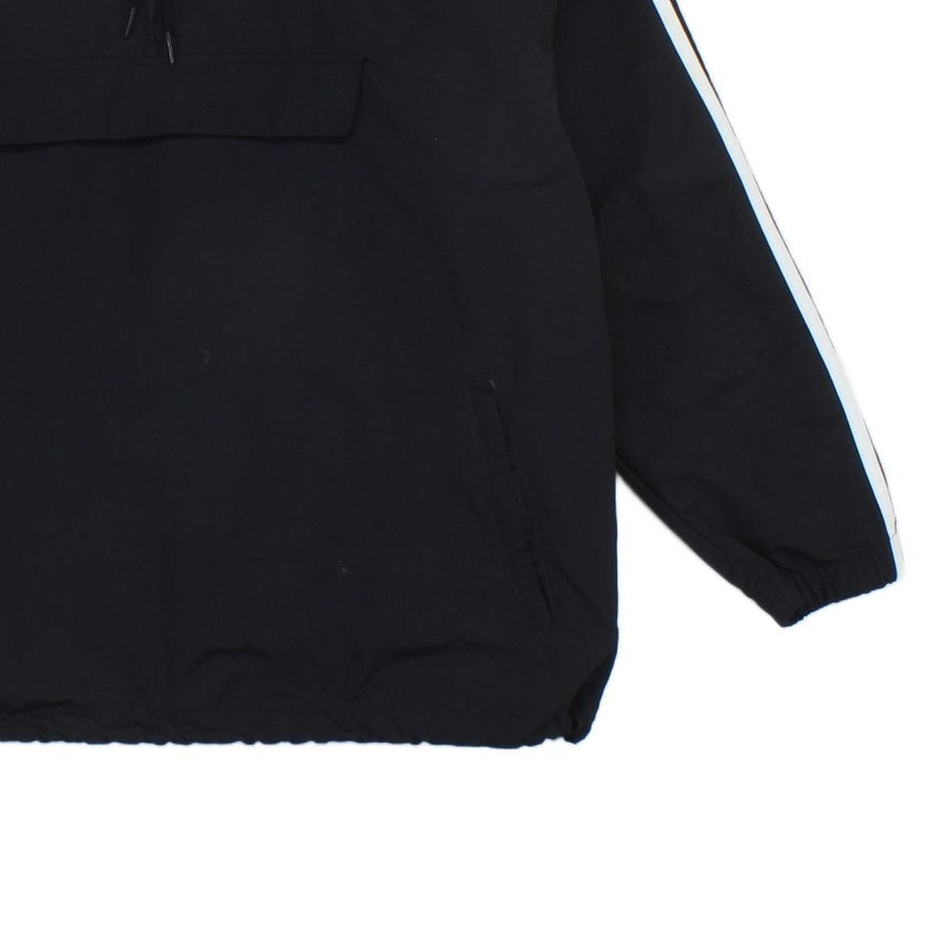 Mens Anorak Jacket Striped 1/4 Zip Lightweight