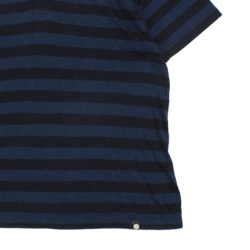 Mens Striped T-Shirt Transparent Lightweight