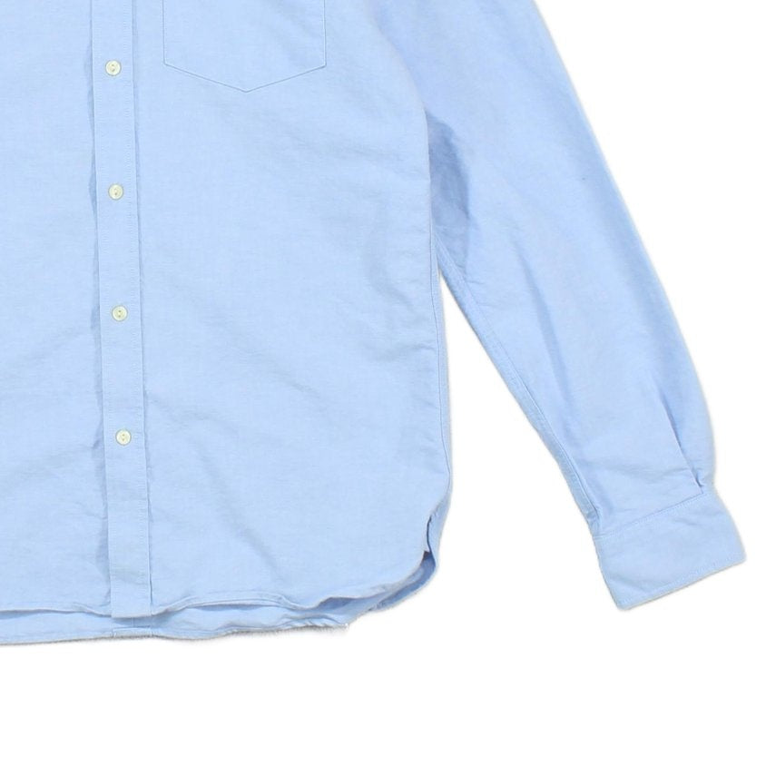 Mens Oxford Shirt Button Down Long Sleeve