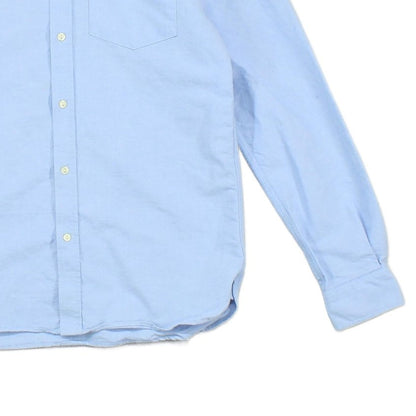 Mens Oxford Shirt Button Down Long Sleeve