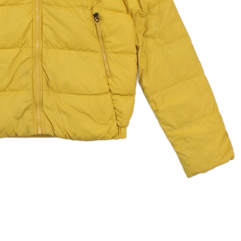 Womens Quilted Jacket Down Hooded Full Zip Winter