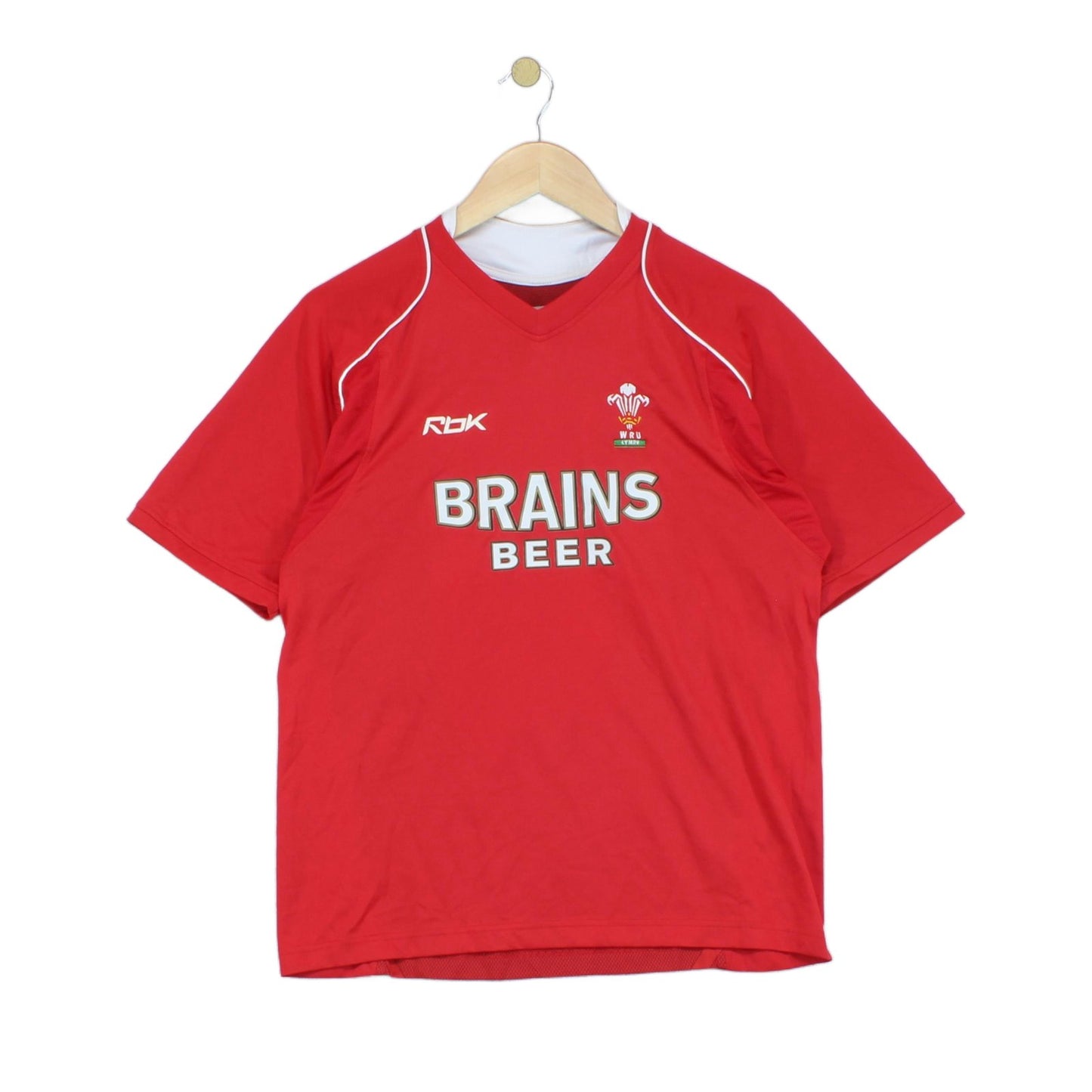 Mens Wales Rugby Jersey  Short Sleeve