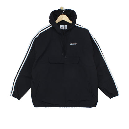 Mens Anorak Jacket Striped 1/4 Zip Lightweight