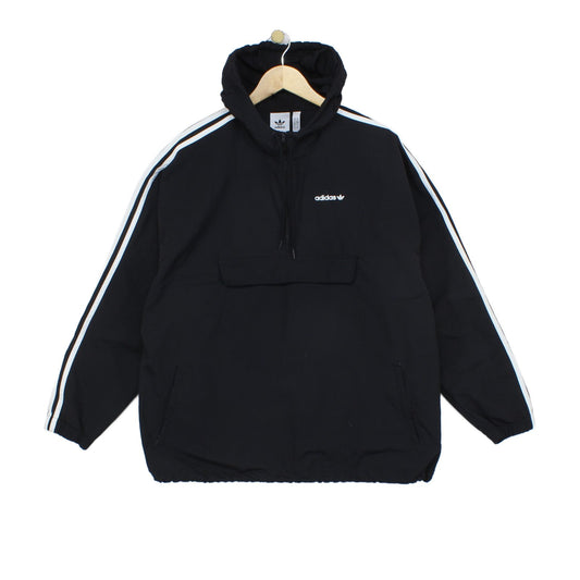 Mens Anorak Jacket Striped 1/4 Zip Lightweight