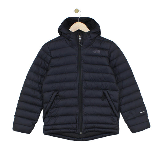 Boys 550 Down Quilted Jacket Hooded Full Zip