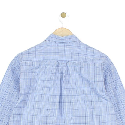 Mens Plaid Shirt Button Down Long Sleeve