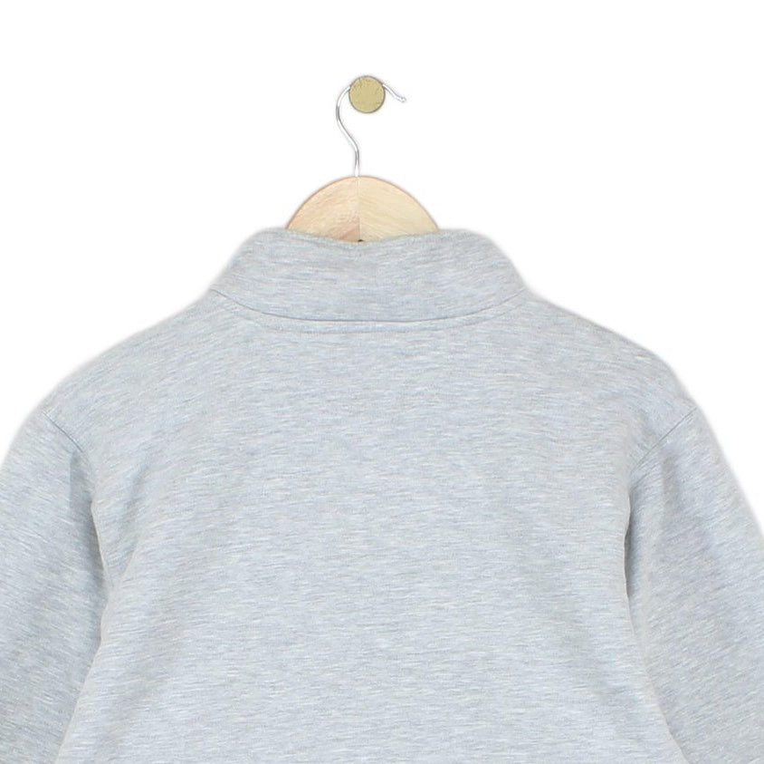 Mens 1/4 Zip Sweatshirt Oversized Swoosh Athletic