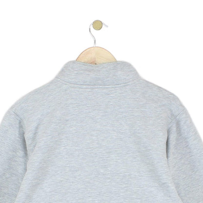 Mens 1/4 Zip Sweatshirt Oversized Swoosh Athletic
