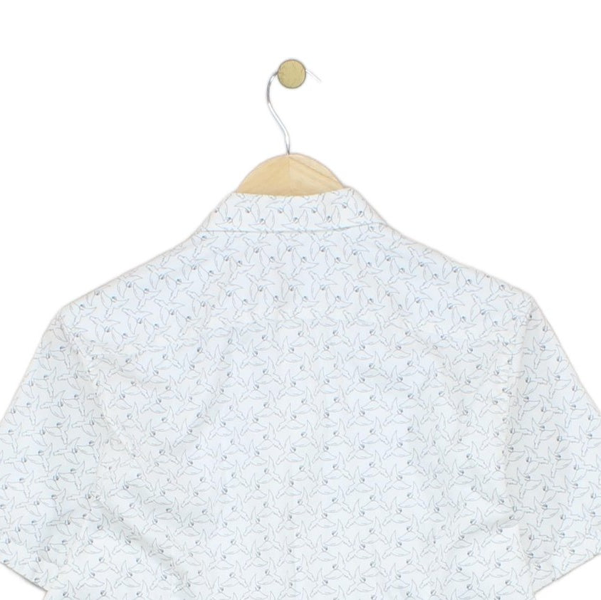 Mens Patterned Shirt Short Sleeve Lightweight