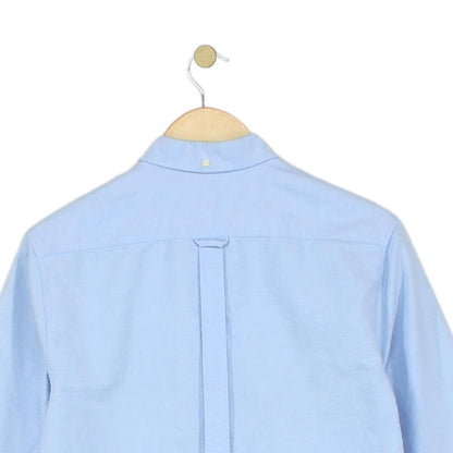 Mens Oxford Shirt Button Down Long Sleeve