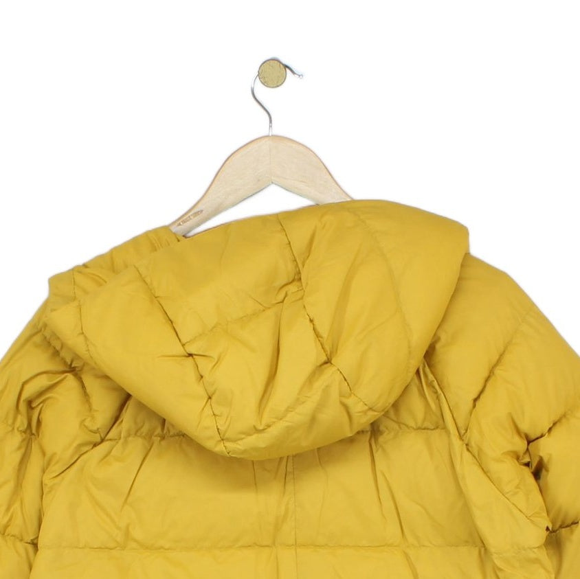 Womens Quilted Jacket Down Hooded Full Zip Winter