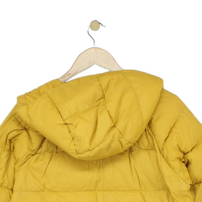 Womens Quilted Jacket Down Hooded Full Zip Winter