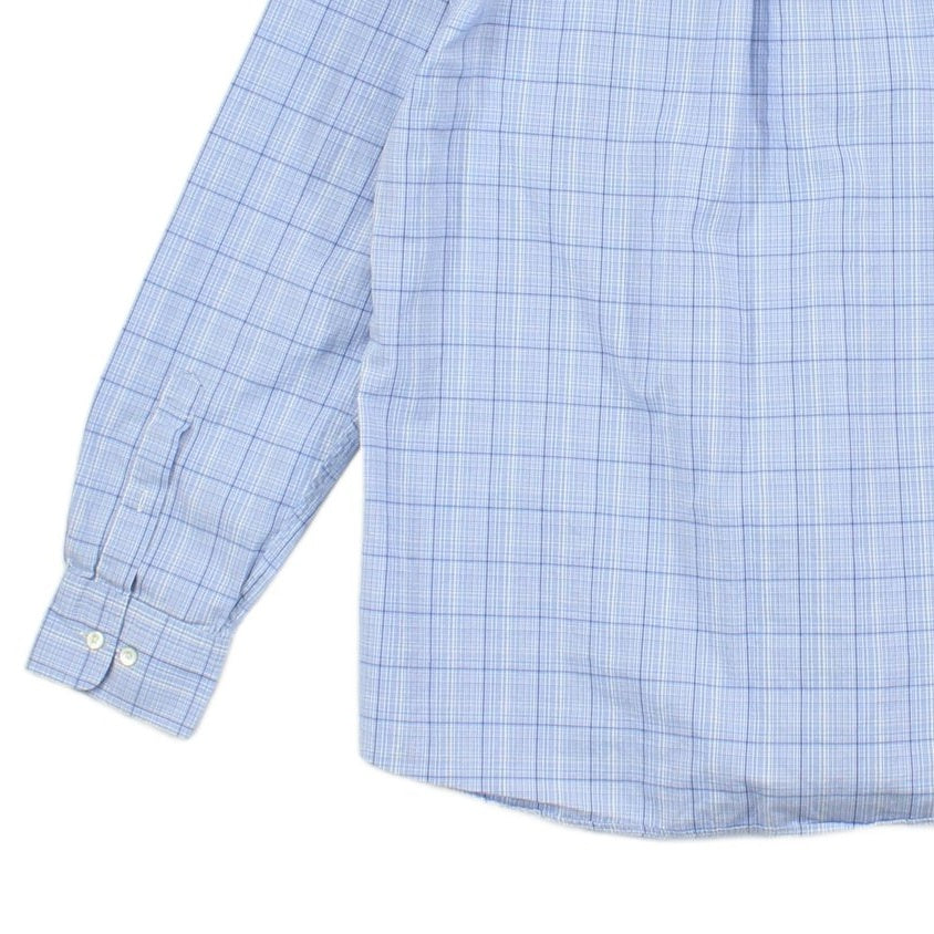 Mens Plaid Shirt Button Down Long Sleeve