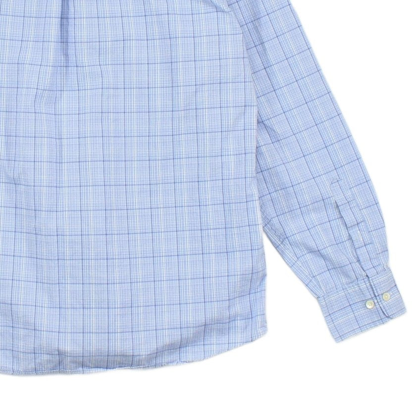 Mens Plaid Shirt Button Down Long Sleeve