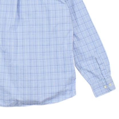 Mens Plaid Shirt Button Down Long Sleeve