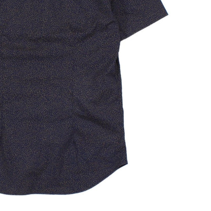 Mens Patterned Shirt Slim Fit Short Sleeve