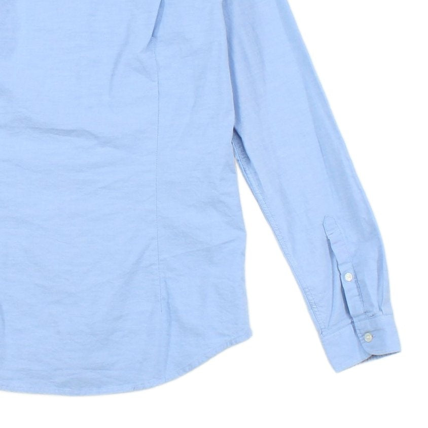 Mens Shirt Long Sleeve Button Up Slim Fit