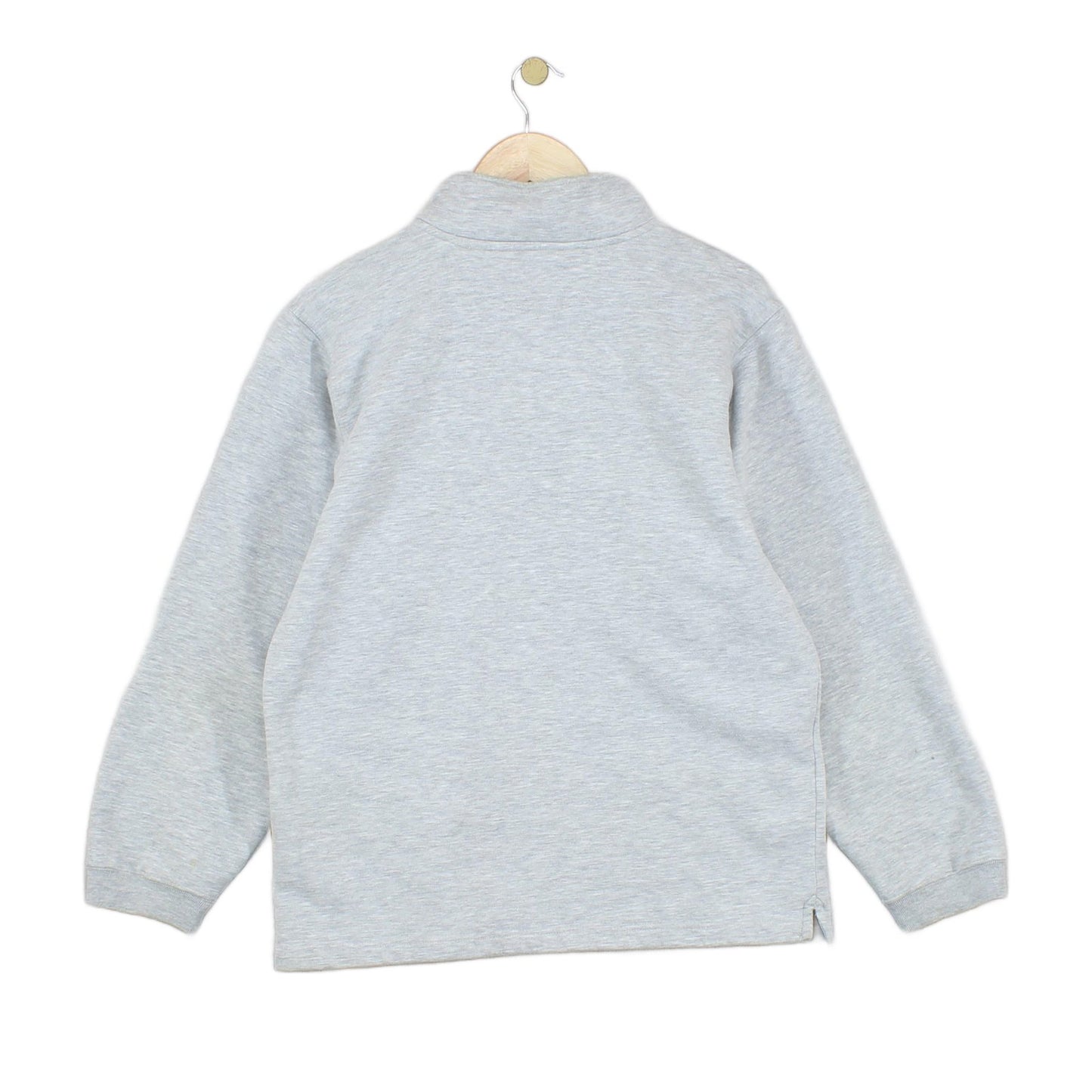 Mens 1/4 Zip Sweatshirt Oversized Swoosh Athletic