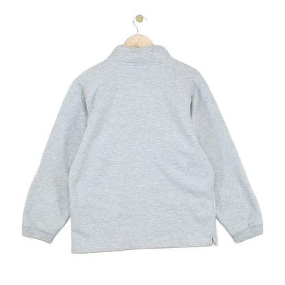 Mens 1/4 Zip Sweatshirt Oversized Swoosh Athletic