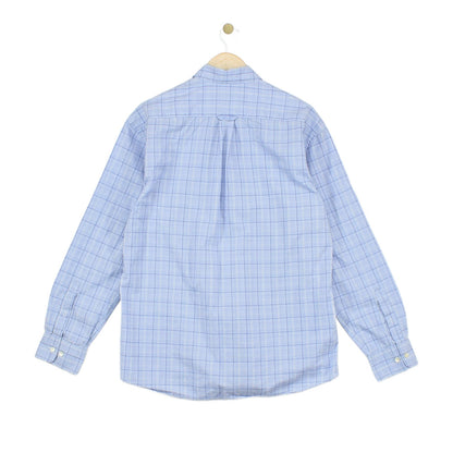 Mens Plaid Shirt Button Down Long Sleeve