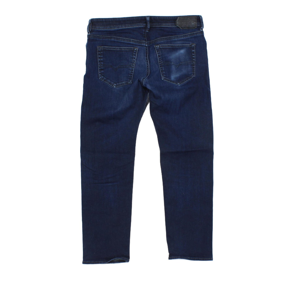 Mens Buster Jeans Regular Slim Tapered Denim