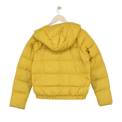 Womens Quilted Jacket Down Hooded Full Zip Winter