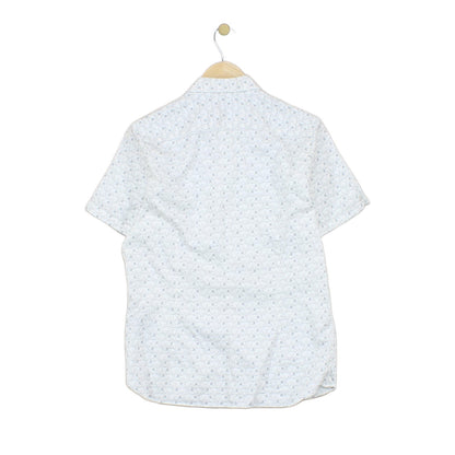 Mens Patterned Shirt Short Sleeve Lightweight