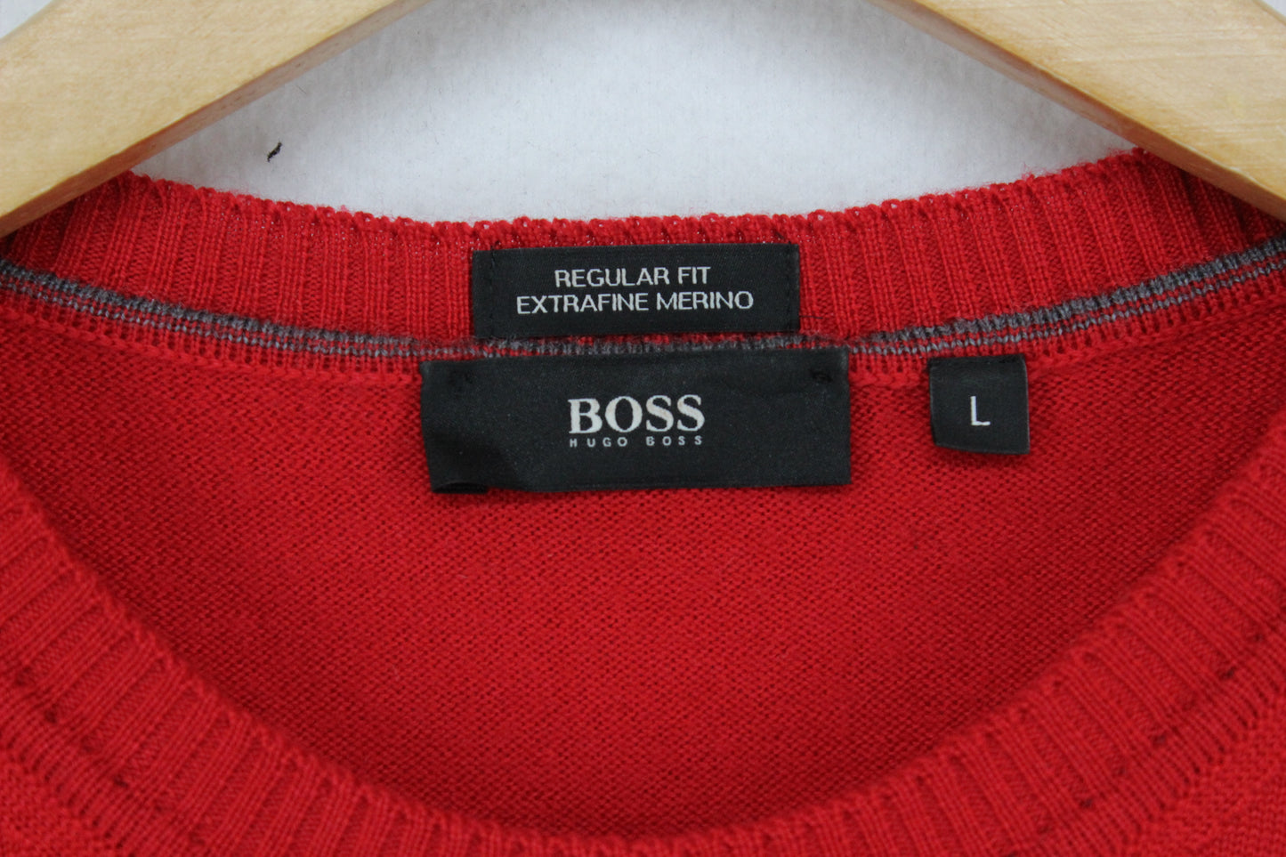 Mens Jumper Crew Neck Merino Wool