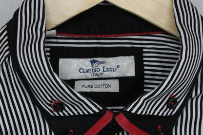 Mens Striped Shirt Long Sleeve