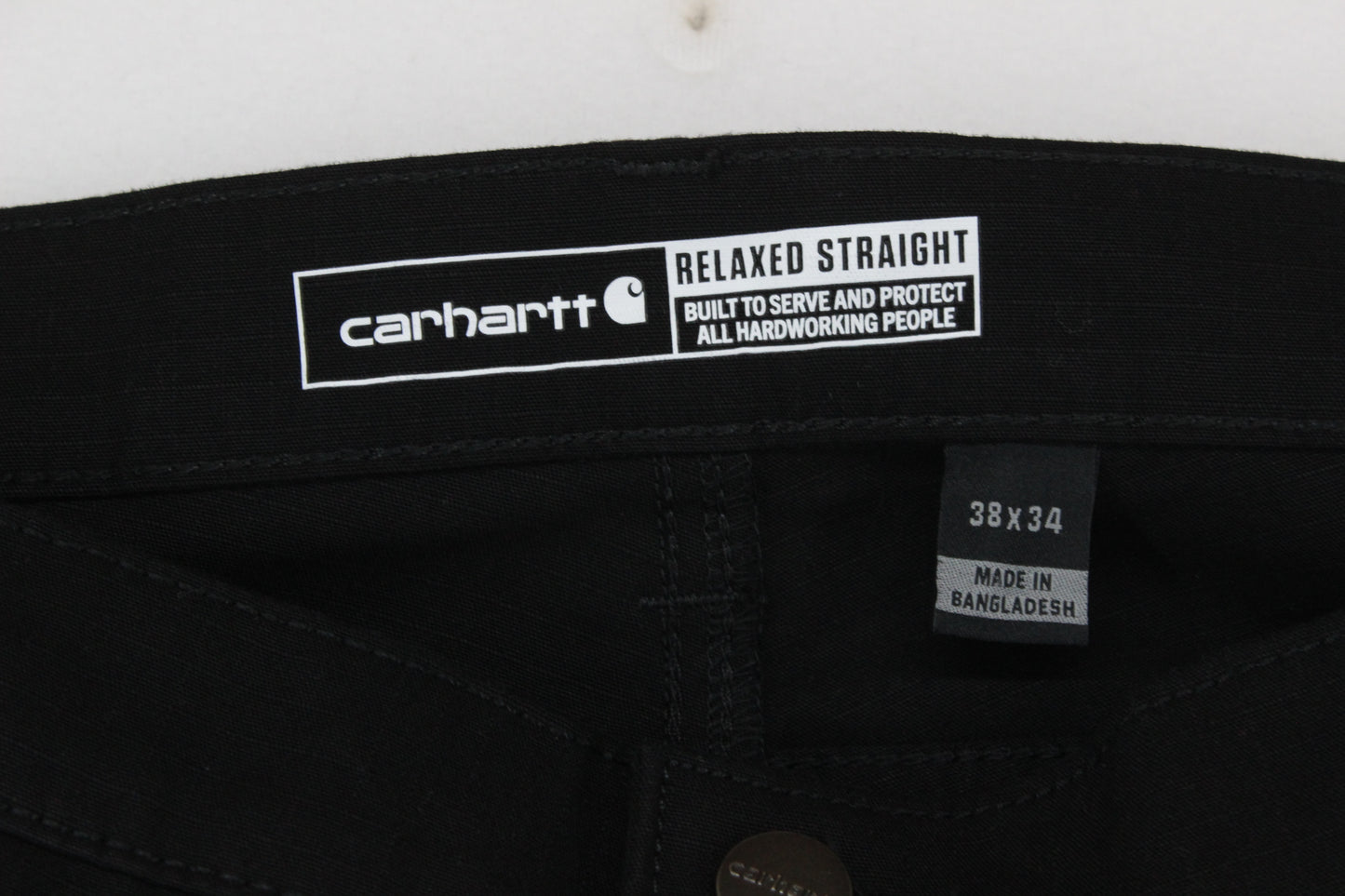 Mens Cargo Trousers Relaxed Fit Workwear Durable