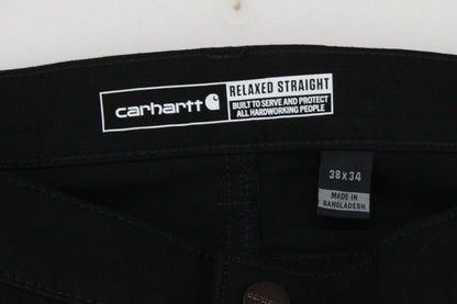 Mens Cargo Trousers Relaxed Fit Workwear Durable