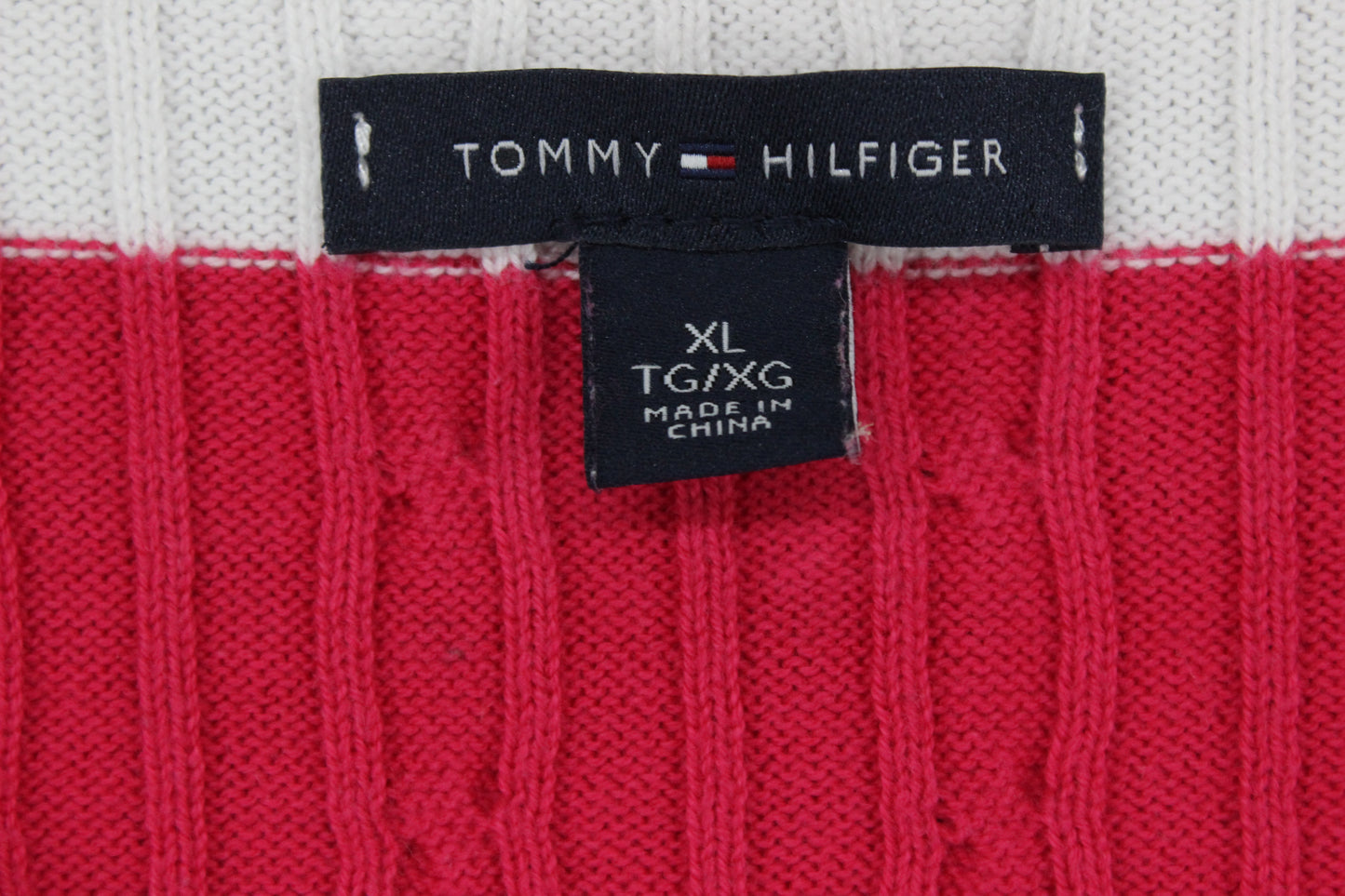 Womens V-Neck Jumper  Striped Knit