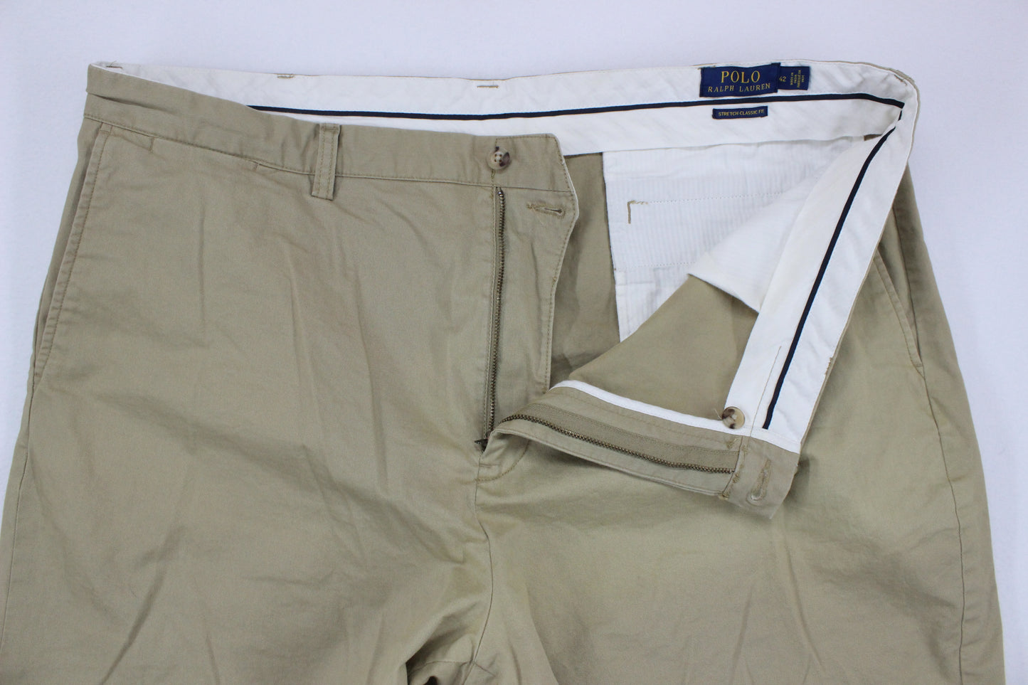 Mens Chino Shorts Stretch Classic Summer