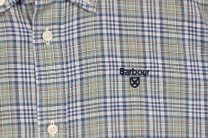 Mens Plaid Shirt Tailored Fit Long Sleeve Casual