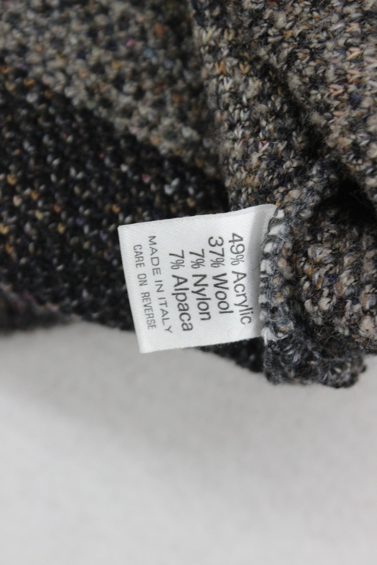 Mens Jumper Made In Italy Geometric