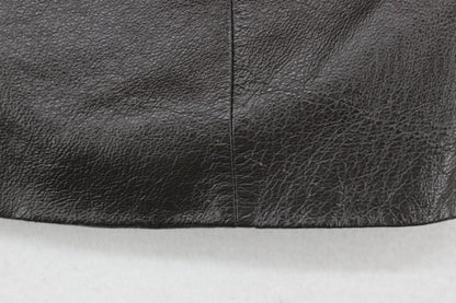 Womens Leather Jacket Full Zip Classic